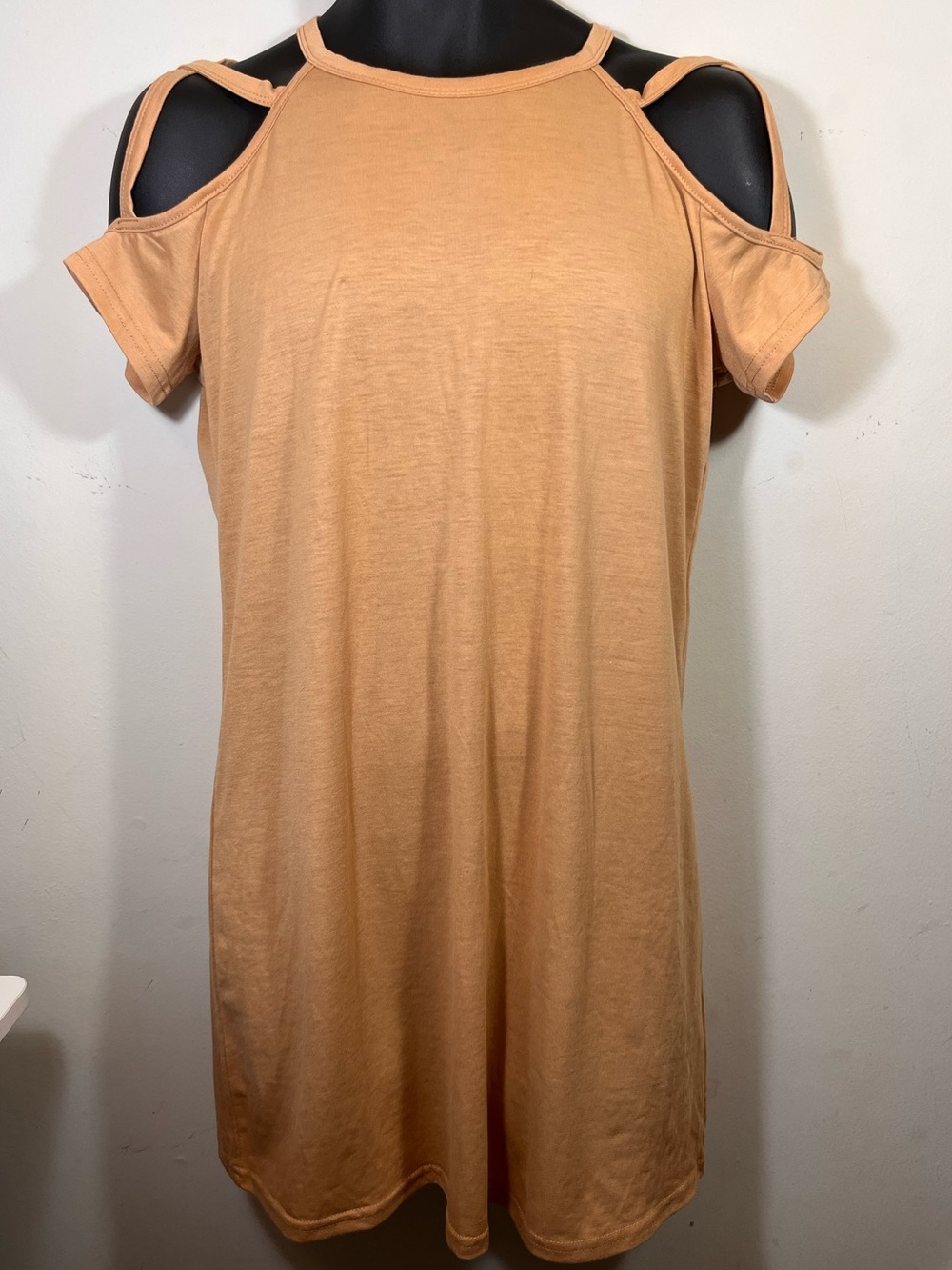 SHEIN Cold-Shoulder Tunic Dress
